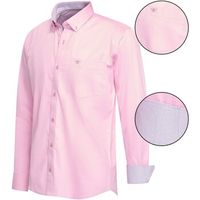 cappuccino italia camisa regular fit overhemd pink para mujer