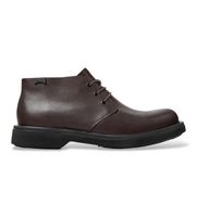 camper para hombre k300513-005 zapatos de piel norman marron 46 plano ninguno casual