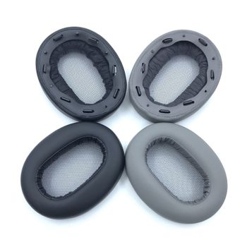 Almohadillas de repuesto para auriculares SONY MDR-1AM2, fundas de esponja, orejeras de cuero
