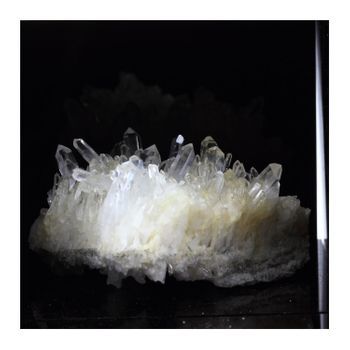Cuarzo - Piedra Natural De Francia, La Mure, Isère - Cristal De Curación Y Energía, Purificación, Meditación | 487.9 Ct - Certificado De Autenticidad