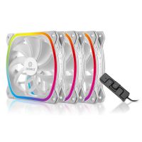 enermax squa rgb kit 3 ventiladores 120mm blancos