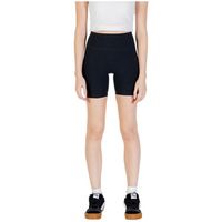 converse short shorts wordmark bike short coton para mujer