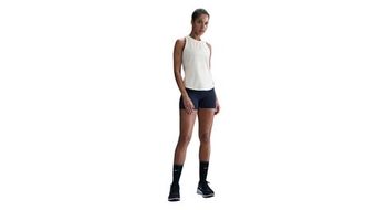 Camiseta de tirantes nike  strong dri fit  strong  swift beige mujer