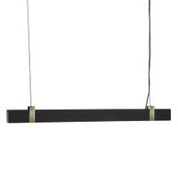 lampara de techo led 27w negro con intensidad regulable luz calida