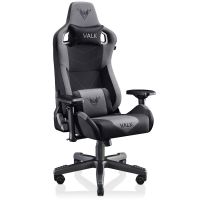 valk gaia silla gaming tela transpirable negra