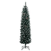 arbol de navidad  decoraciones de navidad artificial estrecho 150 leds 120 cm