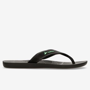 Chanclas Negro Verde Hombre Rider Strike talla 43