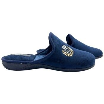 Bienve Pantuflas Ir por casa caballero 6019/6215 azul para hombre