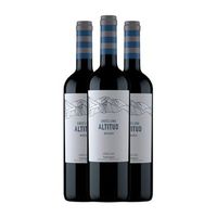 andeluna vino tinto altitud valle 75 cl 145 vol pack de 3 unidades
