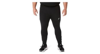 Mallas largas asics core negras hombre