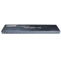 kimex splitter hdmi 20hdcp 22 1x entrada-16x salidas edid rs232 4k60hz