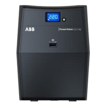 Sai Abb 2000 VA Batería de Plomo Ácido Línea Interactiva Torre Negra