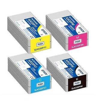 Epson S020601-04 Full Set Original Inks (4 Pack)