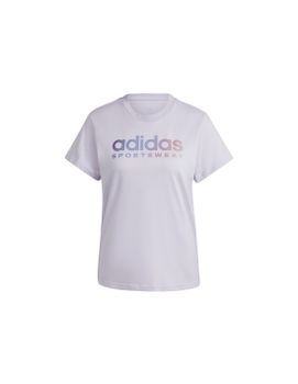 Camiseta adidas Linear Spw Gt Mujer Lila