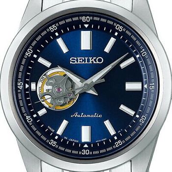reloj automático hombre Seiko Selection Open Heart SCVE051 JDM 42mm 100m WR 4R38