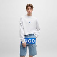 hugo sudadera de felpa blanca 50522359-100