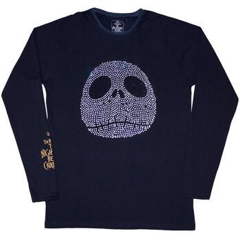 Nightmare Before Christmas Camiseta manga larga RO12304 para mujer