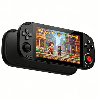 [128GB] GAMEMT PSK5000 Consola de Juegos Portátil Pantalla de 5 Pulgadas con Joystick Hall 3GB RAM 32GB ROM WiFi6 y blue