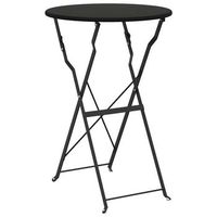 mesa de jardin  mesa de bistro antracita o 50 x 71 cm
