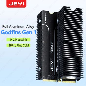 Disipador de Calor JEYI M.2 SSD de Aluminio de Alta Resistencia, Disipador de Calor Convectivo NVME/NGFF, Disipadores Pasivos, Radiador Eficiente para PC