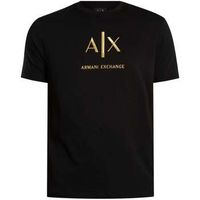 armani exchange camiseta camiseta grafica delgada para hombre