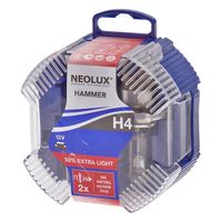 h4 472 50 extra light upgrade bulb set