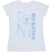disney camiseta manga larga the mandalorian para mujer