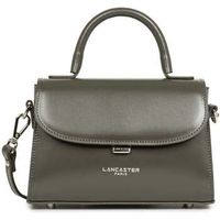 lancaster bolso de mano bolso de mano con solapa s suave even caqui oscuro para mujer