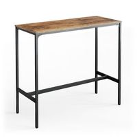 mesa de bar fyrk 120 x 50 cm vicco