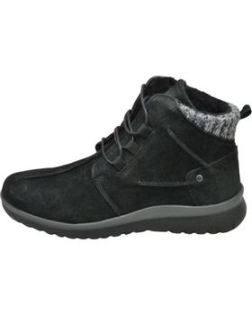 de LUMEL - BOTIN CON CORDONES ELASTICOS LIGEROS COMODOS PLANT BLACK 4028-MALHA