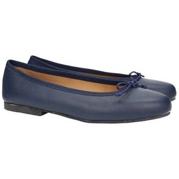 Made In Spain Bailarinas Manoletina de piel para mujer