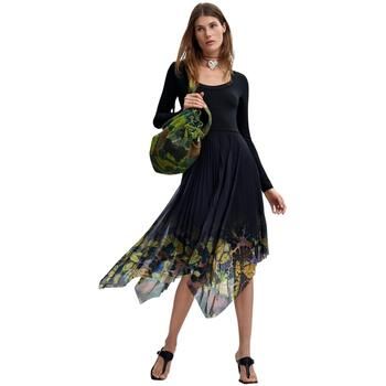 Desigual Vestido largo VEST_ALBA_LACROIX 26WWVK10 para mujer