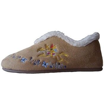 Colores Pantuflas 024402 Beige para niña