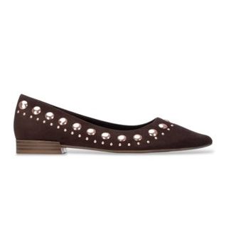 Xti para mujer. 14622303-MARRON Bailarinas 146223 marrón (39), Plano, Ninguno, Casual