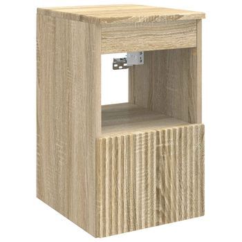 Mueble De Cuarto De Baño Roble Sonoma 30 X 44,5 X 50 Cm Vidaxl