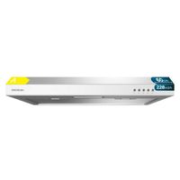 cecotec campana extractora convencional 60 cm bolero flux cm 602100 white a acabado pintado blanco succion 228 mh