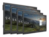 avocor e series e-series 75 4k ir led pizarra blanca interactiva 1905 cm 75 pantalla tactil