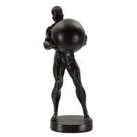 hombre de resina negra 185x205x435 cm