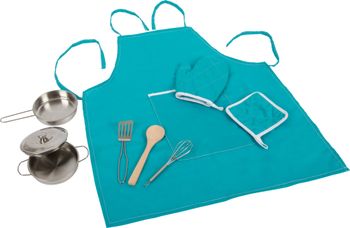 Set de cocina con delantal