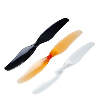 4 pares de Gemfan 75MM Bi-hélice 2-hélice 1mm Eje PC Hélice para Dron de Carreras Tiny Whoop RC FPV