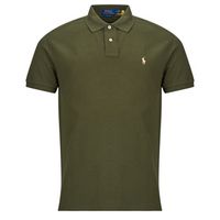 polo ralph lauren polo polo de corte recto ajustado en algodon basic mesh para hombre
