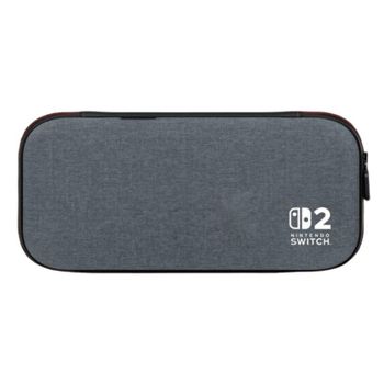 Funda protección PowerA NSCS0528-01 tela gris para Nintendo Switch 2
