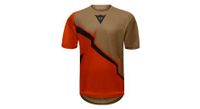 maillot de manga corta dainese hgaer rojo marron