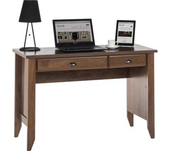 TEKNIK 5410416 Laptop Desk - Oiled Oak, Silver