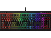 teclado gaming - hyperx alloy core rgb usb retroiluminacion negro