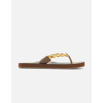 Koala Bay Chanclas Tongs à bout marron - Leial para mujer