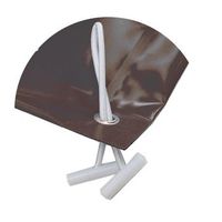 cubierta de proteccion invierno para piscina de 35 x 7 m mas 15 cm para anclaje marron