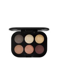 mac connect in colour eyeshadow palette - intimate nudes