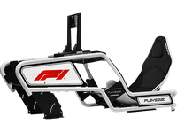 cockpit - playseat formula intelligence ultimate edition edicion f1 hasta 230 cm y 122 kg blanco