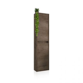Columna De Baño Suspendida De 2 Puertas 140x30 Cm Thai Nordik 30 X 140 X 25,5 Cm
